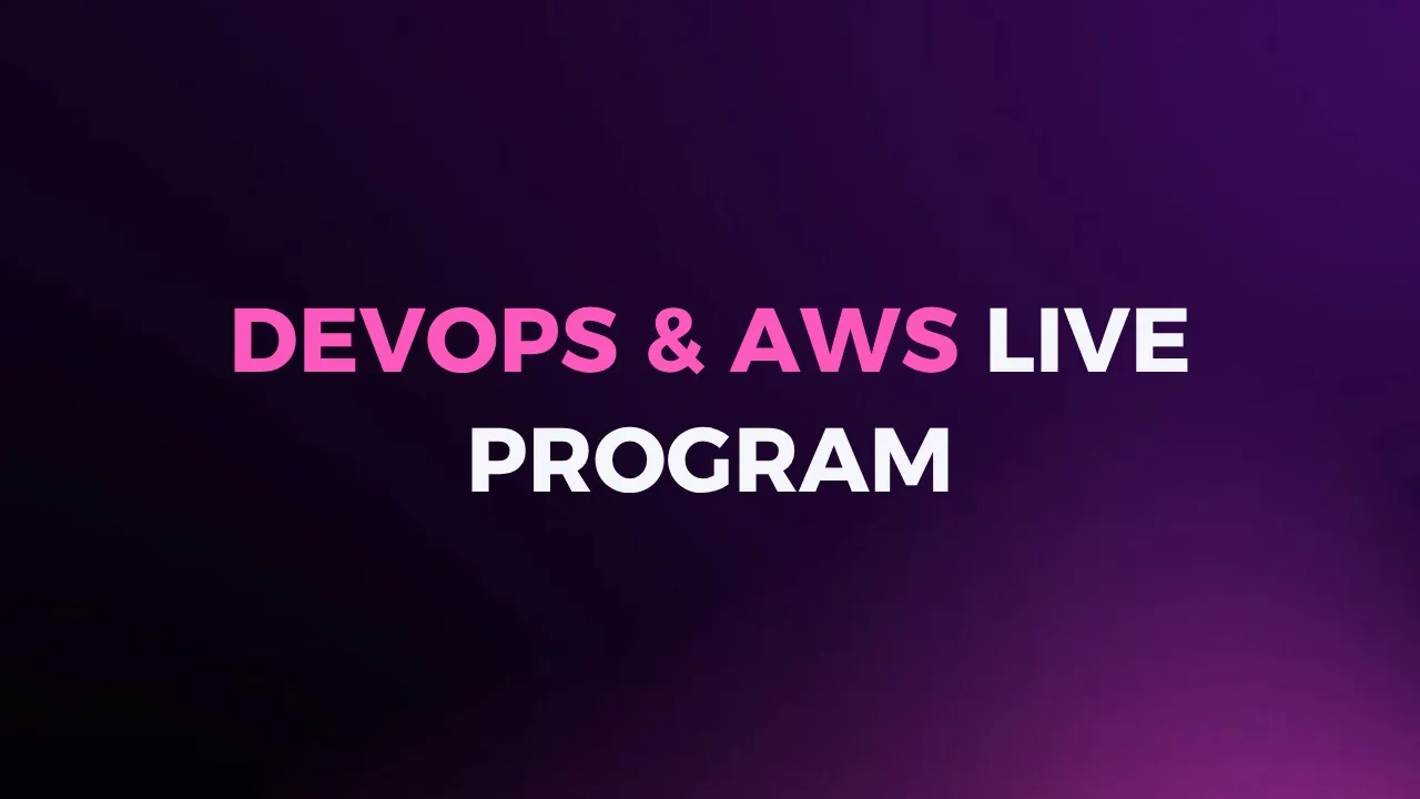 DevOps & AWS Live Program